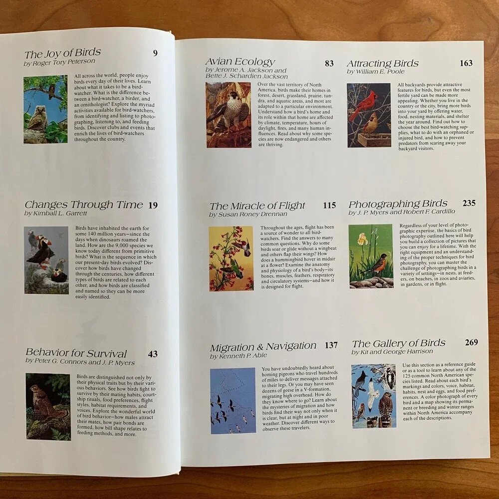 Vintage 80s/90s The Birds Around Us - Birding Guide
